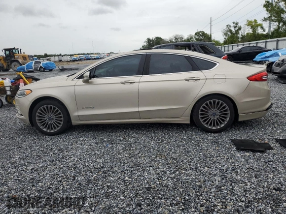 2017 Ford Fusion Hybrid Titanium with VIN 3FA6P0RU5HR359714, listed as a Copart auction lot 59156975 with 84,220 mi miles and Salvage title. Bid and sale history available at DreamBid. Image 2.