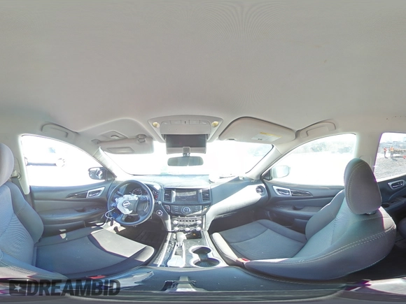 2020 Nissan Pathfinder S with VIN 5N1DR2AN7LC596798, listed as a Copart auction lot 49574785 with 99,769 mi miles and Salvage title. Bid and sale history available at DreamBid. Image 14.