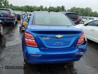 2017 Chevrolet Sonic LT with VIN 1G1JD5SG6H4173423, listed as a Copart auction lot 60721595 with 99,860 mi miles and Salvage title. Bid and sale history available at DreamBid. Image 6.