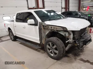 2015 Ford F-150 XLT with VIN 1FTEW1EG1FFB39401, listed as a IAAI auction lot 41654705 with 179,899 mi miles. Bid and sale history available at carsss.com. Image 1.