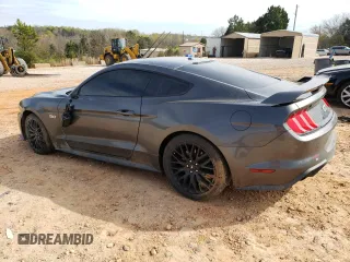 2019 Ford Mustang GT with VIN 1FA6P8CF0K5124320, listed as a Copart auction lot 48339554 with 102,387 mi miles and Salvage title. Bid and sale history available at DreamBid. Image 2.