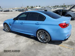 2018 BMW M3 with VIN WBS8M9C53J5K98446, listed as a Copart auction lot 70211713 with 44,999 mi miles. Bid and sale history available at carsss.com. Image 2.