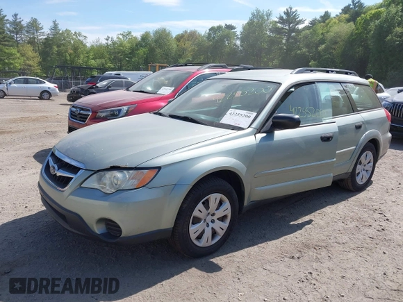 2009 Subaru Outback with VIN 4S4BP60C897317672, listed as a IAAI auction lot 42255200 with 41,128 mi miles and . Bid and sale history available at DreamBid. Image 2.