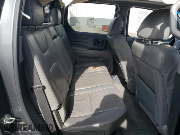 2012 Honda Ridgeline RTL with VIN 5FPYK1F58CB452281, listed as a Copart auction lot 54279455 with 189,314 mi miles and Salvage title. Bid and sale history available at DreamBid. Image 10.