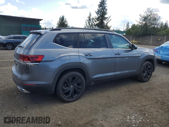 2022 Volkswagen Atlas SE with VIN 1V2KP2CA0NC522197, listed as a Copart auction lot 69316214 with 29,356 mi miles and Salvage title. Bid and sale history available at DreamBid. Image 3.