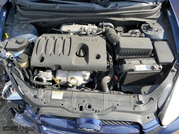 2011 Hyundai Accent GS with VIN KMHCM3AC8BU190990, listed as a Copart auction lot 41876715 with 148,564 mi miles and Salvage Title. Bid and sale history available at carsss.com. Image 11.