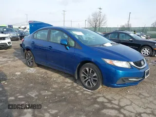2013 Honda Civic EX with VIN 19XFB2F89DE251299, listed as a IAAI auction lot 41593767 with Not Provided miles and . Bid and sale history available at DreamBid. Image 1.