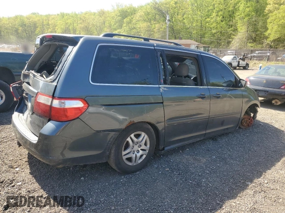 2006 Honda Odyssey EX with VIN 5FNRL38416B417578, listed as a Copart auction lot 53649135 with 0 mi miles and Salvage Title. Bid and sale history available at carsss.com. Image 3.