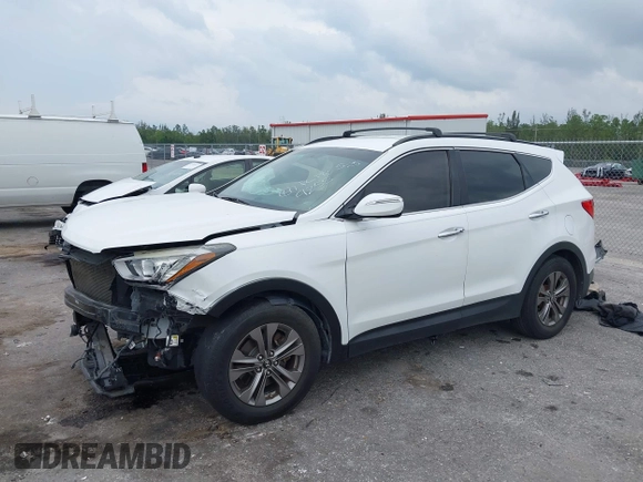 2014 Hyundai Santa Fe with VIN 5XYZU3LB9EG229255, listed as a IAAI auction lot 42407410 with 201,523 mi miles and . Bid and sale history available at DreamBid. Image 18.