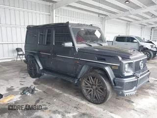 2014 Mercedes-Benz G-Class G 63 AMG with VIN WDCYC7DF7EX221914, listed as a IAAI auction lot 40192383 with 59,131 mi miles. Bid and sale history available at carsss.com. Image 1.