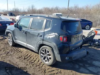 2017 Jeep Renegade Latitude with VIN ZACCJABB9HPF30780, listed as a IAAI auction lot 41693869 with 242,482 mi miles and . Bid and sale history available at DreamBid. Image 3.