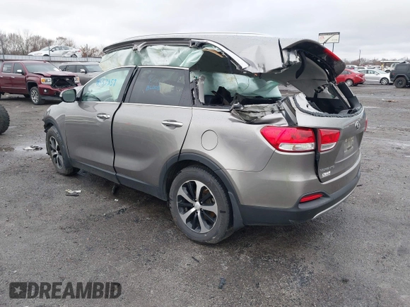 2017 Kia Sorento EX V6 with VIN 5XYPH4A5XHG289550, listed as a IAAI auction lot 41557357 with 1 mi miles. Bid and sale history available at carsss.com. Image 3.