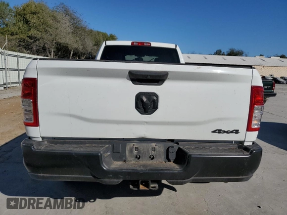 2023 Ram 2500 Tradesman with VIN 3C6UR5HJ0PG610057, listed as a Copart auction lot 81126784 with 21,105 mi miles and Salvage title. Bid and sale history available at DreamBid. Image 6.