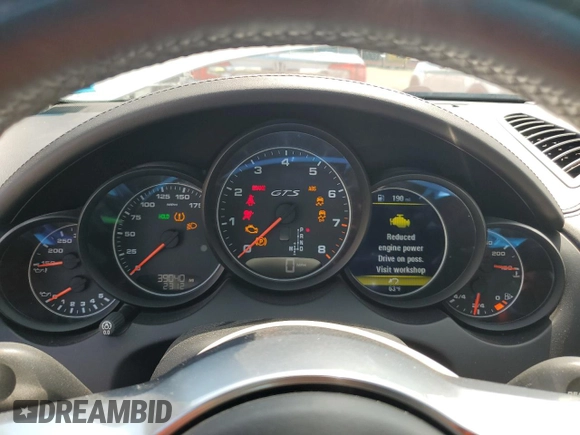 2016 Porsche Cayenne GTS with VIN WP1AD2A20GLA76331, listed as a Copart auction lot 49819255 with 39,040 mi miles and Salvage title. Bid and sale history available at DreamBid. Image 9.