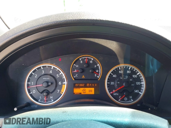 2011 Nissan Armada SV with VIN 5N1BA0NDXBN607669, listed as a IAAI auction lot 41930926 with 197,382 mi miles and . Bid and sale history available at DreamBid. Image 7.