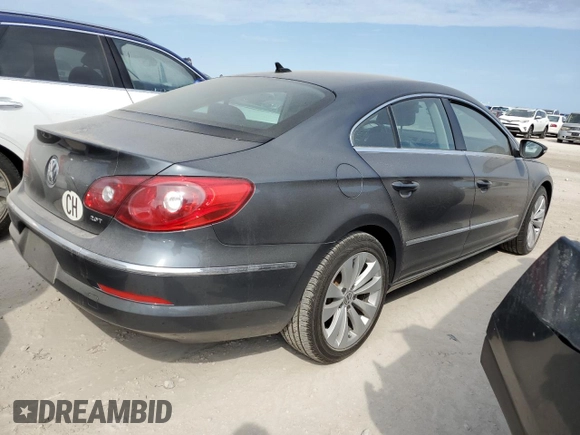 2012 Volkswagen CC Sport with VIN WVWMN7AN3CE523431, listed as a Copart auction lot 74878354 with 0 mi miles and Non Repairable. Bid and sale history available at carsss.com. Image 3.