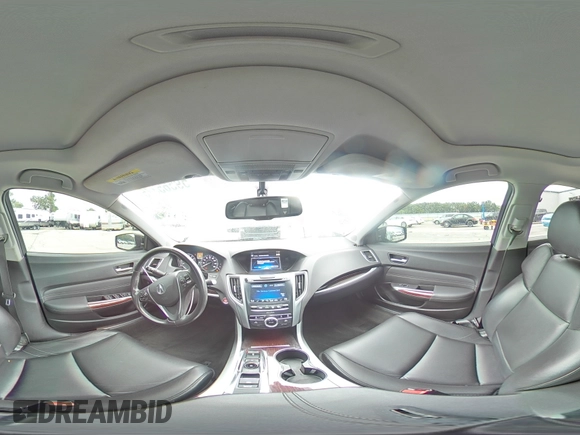2016 Acura TLX V6 with VIN 19UUB2F33GA008415, listed as a Copart auction lot 59565375 with 111,329 mi miles and Salvage title. Bid and sale history available at DreamBid. Image 15.