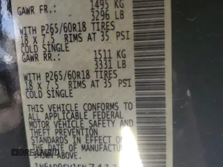 2014 Nissan Frontier SL z VIN 1N6AD0FV1EN741163, wystawiony jako Copart lot #86771284 z przebiegiem 65 832 mil mil oraz Szkoda całkowita • Salvage title. Historia ofert i sprzedaży dostępna na DreamBid. Obrazek 12.