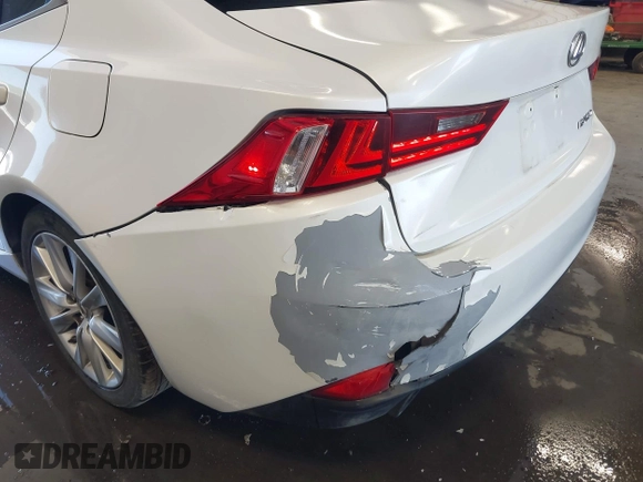 2014 Lexus IS 250 with VIN JTHBF1D23E5019062, listed as a IAAI auction lot 42451266 with 123,228 mi miles and . Bid and sale history available at DreamBid. Image 6.