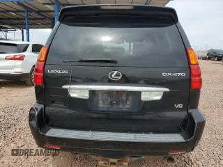 2006 Lexus GX 470 with VIN JTJBT20X860105383, listed as a Copart auction lot 50634995 with 224,450 mi miles and Clean Title. Bid and sale history available at carsss.com. Image 6.