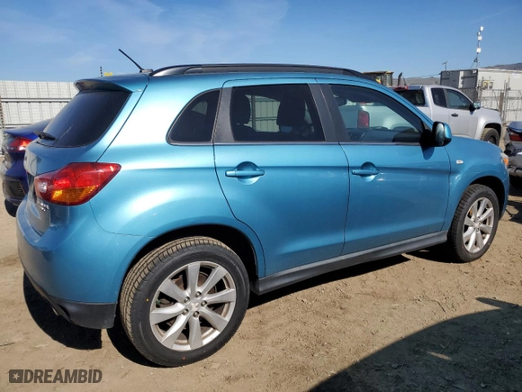 2013 Mitsubishi Outlander Sport SE with VIN 4A4AP4AUXDE013302, listed as a Copart auction lot 45207475 with 153,746 mi miles and Salvage Title. Bid and sale history available at carsss.com. Image 3.