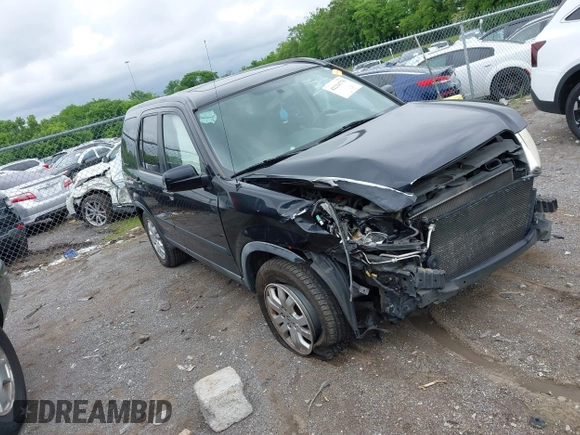 2005 Honda CR-V EX with VIN JHLRD788X5C010493, listed as a IAAI auction lot 42214776 with 166,468 mi miles and . Bid and sale history available at DreamBid. Image 1.