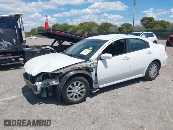 2012 Mitsubishi Galant FE with VIN 4A32B2FF8CE016851, listed as a IAAI auction lot 41892949 with 120,615 mi miles. Bid and sale history available at carsss.com. Image 2.