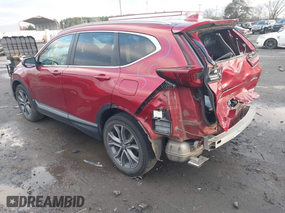 2020 Honda CR-V Touring with VIN 2HKRW2H96LH659793, listed as a IAAI auction lot 41145758 with 113,344 mi miles and . Bid and sale history available at DreamBid. Image 3.