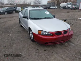 2003 Pontiac Grand Am SE with VIN 1G2NE52F03C323218, listed as a IAAI auction lot 41899309 with 90,195 mi miles. Bid and sale history available at carsss.com. Image 1.