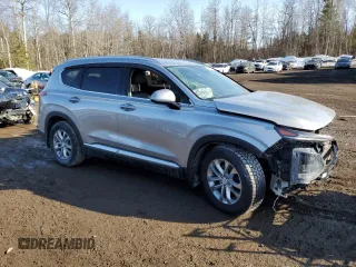 2020 Hyundai Santa Fe Essential with VIN 5NMS2CAD3LH225717, listed as a Copart auction lot 46838885 with 0 mi miles and Salvage Title. Bid and sale history available at carsss.com. Image 4.