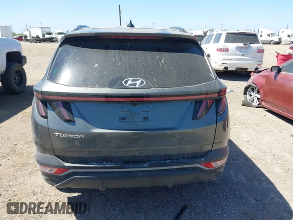 2023 Hyundai Tucson SEL with VIN 5NMJF3AE4PH252519, listed as a IAAI auction lot 41761193 with 34,138 mi miles and . Bid and sale history available at carsss.com. Image 17.
