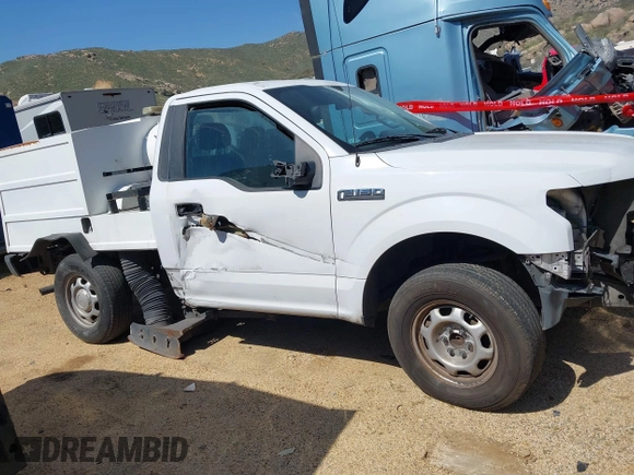 2017 Ford F-150 XL with VIN 1FTMF1C84HKE37930, listed as a IAAI auction lot 41817185 with 140,280 mi miles. Bid and sale history available at carsss.com. Image 14.