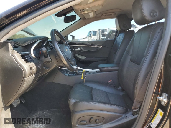 2017 Chevrolet Impala LT with VIN 1G1105S39HU128629, listed as a Copart auction lot 56636595 with 97,178 mi miles and Salvage Title. Bid and sale history available at DreamBid. Image 7.