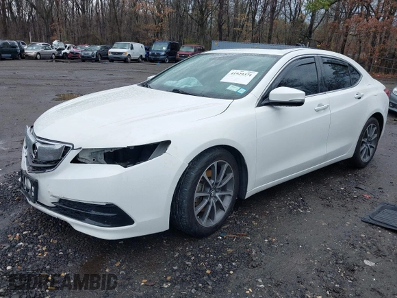2017 Acura TLX V6 w/Technology Pkg with VIN 19UUB3F53HA001702, listed as a IAAI auction lot 41929371 with 85,086 mi miles. Bid and sale history available at carsss.com. Image 17.