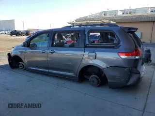 2013 Toyota Sienna LE AAS with VIN 5TDKK3DC0DS404489, listed as a Copart auction lot 56990105 with Not provided miles and Salvage title. Bid and sale history available at DreamBid. Image 2.