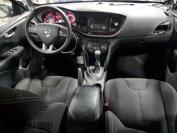 2015 Dodge Dart SXT with VIN 1C3CDFBB2FD281615, listed as a Copart auction lot 55477545 with 154,873 mi miles and Salvage Title. Bid and sale history available at DreamBid. Image 8.
