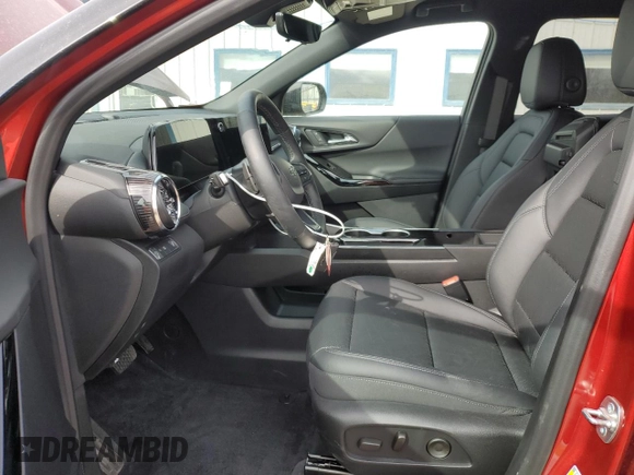 2025 Chevrolet Equinox FWD LT with VIN 3GNAXHEG4SL104735, listed as a Copart auction lot 50981305 with 3,361 mi miles and Salvage Title. Bid and sale history available at DreamBid. Image 7.