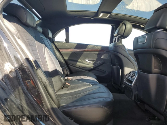 2018 Mercedes-Benz S 560 with VIN WDDUG8DB3JA398510, listed as a Copart auction lot 49276415 with 87,687 mi miles and Salvage Title. Bid and sale history available at carsss.com. Image 10.