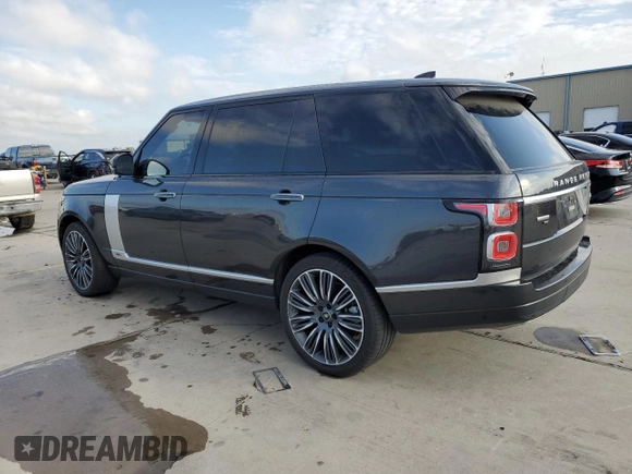 2020 Land Rover Range Rover Autobiography with VIN SALGV5SE1LA593476, listed as a Copart auction lot 70404914 with 18,533 mi miles and Salvage title. Bid and sale history available at DreamBid. Image 2.