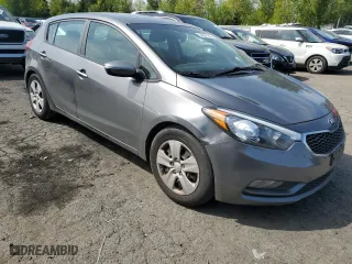 2016 Kia Forte 5-Door LX with VIN KNAFK5A85G5655836, listed as a Copart auction lot 54691145 with 93,422 mi miles and Clean Title. Bid and sale history available at carsss.com. Image 4.