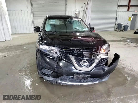 2016 Nissan Rogue SV with VIN 5N1AT2MV0GC873569, listed as a Copart auction lot 53288555 with 0 mi miles and Salvage Title. Bid and sale history available at carsss.com. Image 14.