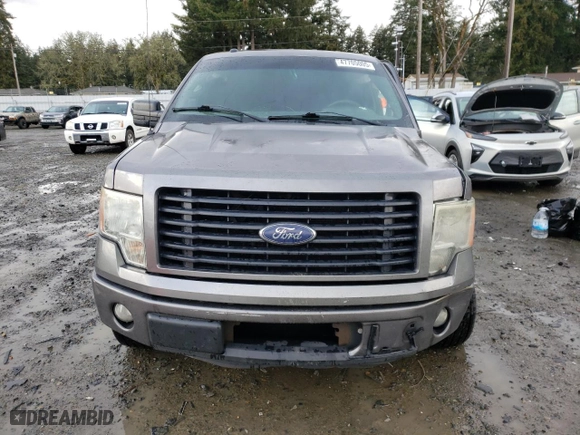 2014 Ford F-150 XL with VIN 1FTEX1CM5EKF19742, listed as a Copart auction lot 47705005 with 222,110 mi miles and Salvage Title. Bid and sale history available at carsss.com. Image 5.