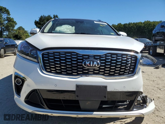 2019 Kia Sorento SX Limited with VIN 5XYPKDA57KG510157, listed as a Copart auction lot 75607024 with Not Provided miles and Salvage Title. Bid and sale history available at DreamBid. Image 5.