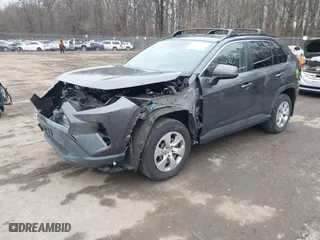 2019 Toyota RAV4 LE with VIN JTMG1RFV0KD022952, listed as a IAAI auction lot 41521543 with 89,213 mi miles. Bid and sale history available at carsss.com. Image 19.
