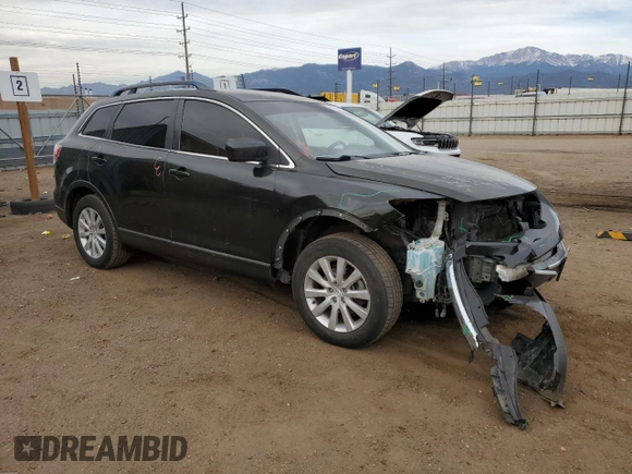 2007 Mazda CX-9 Sport with VIN JM3TB38Y770105347, listed as a Copart auction lot 50525515 with 214,154 mi miles and Salvage Title. Bid and sale history available at carsss.com. Image 4.