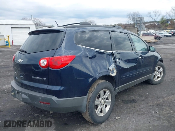 2011 Chevrolet Traverse 1LT with VIN 1GNKVGEDXBJ223343, listed as a IAAI auction lot 42033068 with 195,519 mi miles and . Bid and sale history available at DreamBid. Image 4.