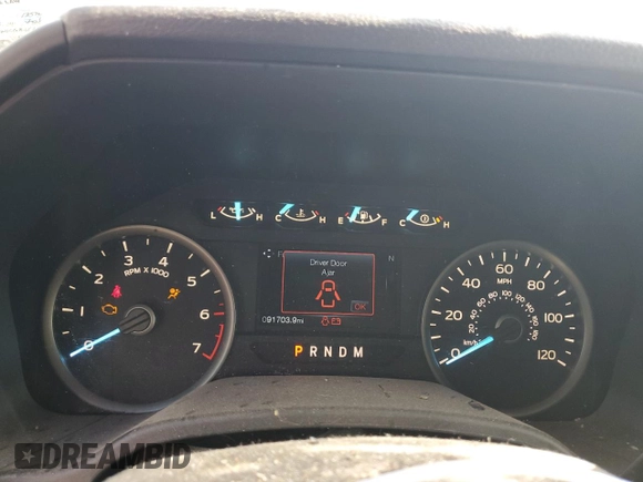 2018 Ford F-150 XL with VIN 1FTEW1CG8JFA88135, listed as a Copart auction lot 43628145 with 91,703 mi miles and Salvage Title. Bid and sale history available at carsss.com. Image 9.