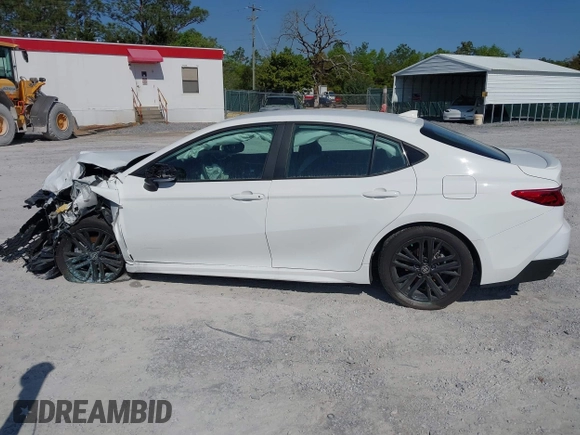 2025 Toyota Camry LE with VIN 4T1DAACK0SU551828, listed as a IAAI auction lot 41823385 with Not Provided miles and . Bid and sale history available at DreamBid. Image 14.