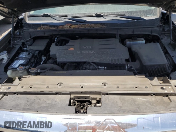 2017 Nissan Titan SV с VIN 1N6AA1EK0HN525945, выставлен на аукционе Copart как лот 57897415 с пробегом 51 053 миль миль и Списание • Salvage title. История ставок и продаж доступна на DreamBid. Изображение 11.