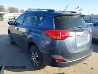 2013 Toyota RAV4 LE with VIN 2T3ZFREV9DW014429, listed as a IAAI auction lot 41591720 with 135,442 mi miles. Bid and sale history available at carsss.com. Image 3.